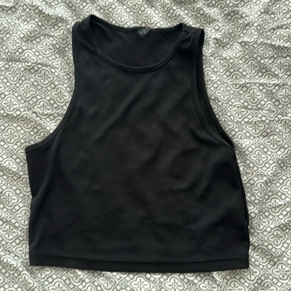 Shein Black Crop Top